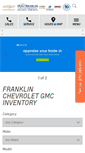 Mobile Screenshot of franklinchevroletgmc.com